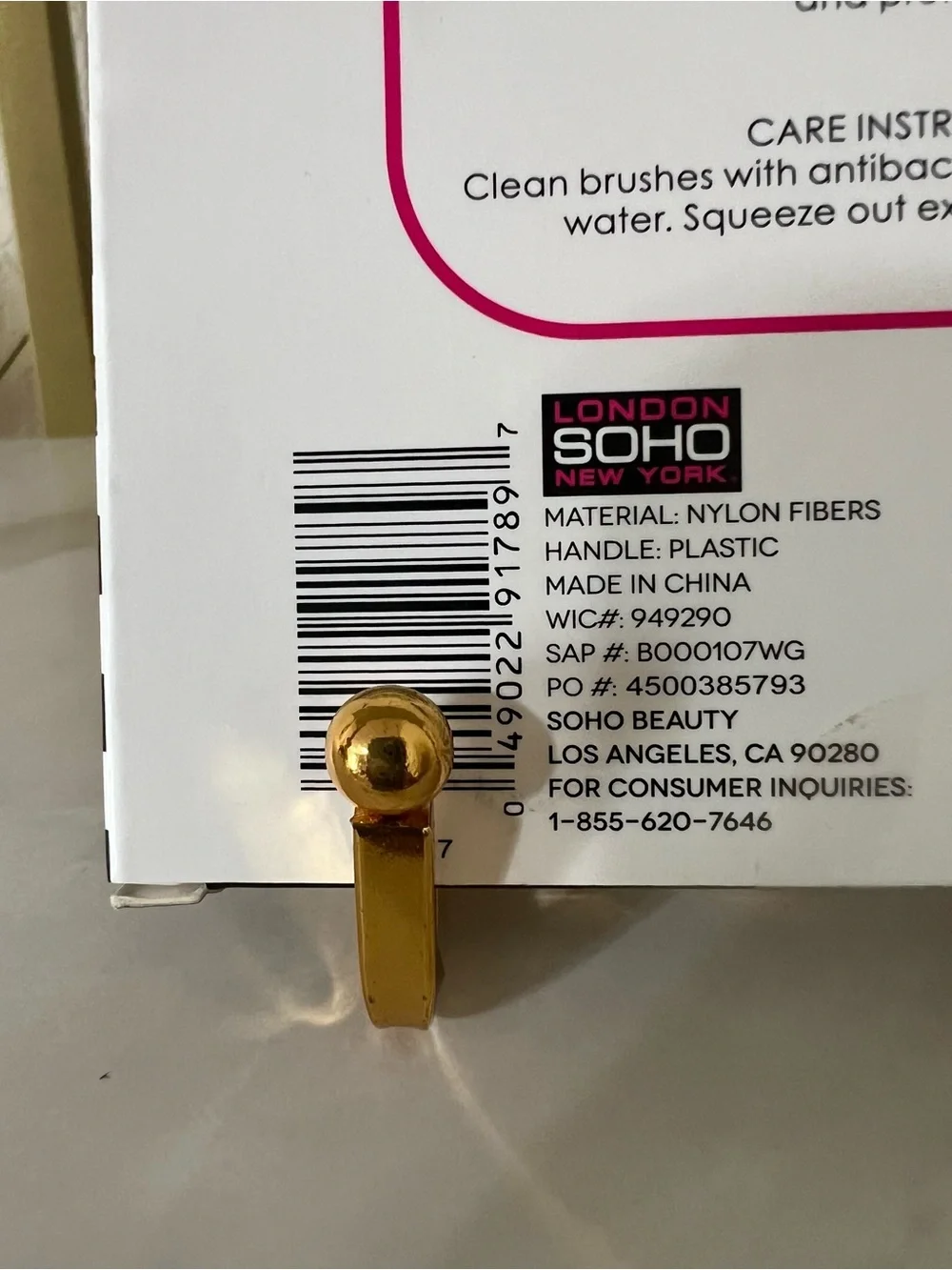 NWT London Soho New York Barbie Limited Edition 6-Piece Eye Brush Set